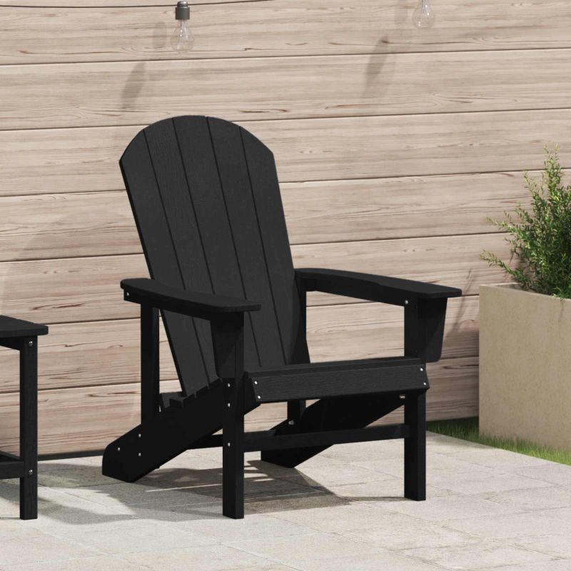 vidaXL Adirondack-Stuhl Weiß 82 x 74 x 92 cm HDPE