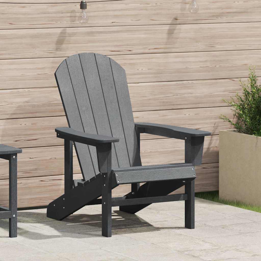 vidaXL Adirondack-Stuhl Weiß 82 x 74 x 92 cm HDPE