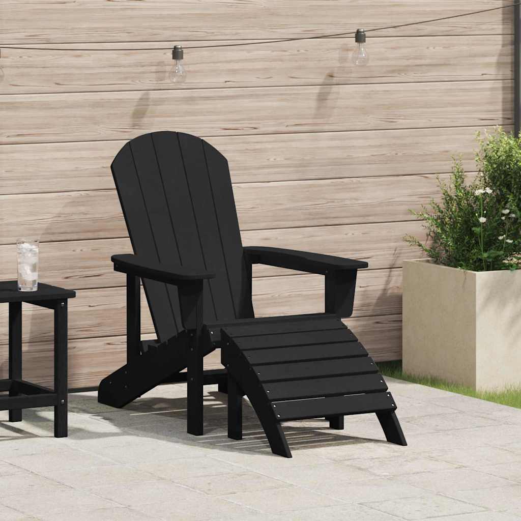vidaXL Adirondack-Stuhl Weiß 82 x 74 x 92 cm HDPE