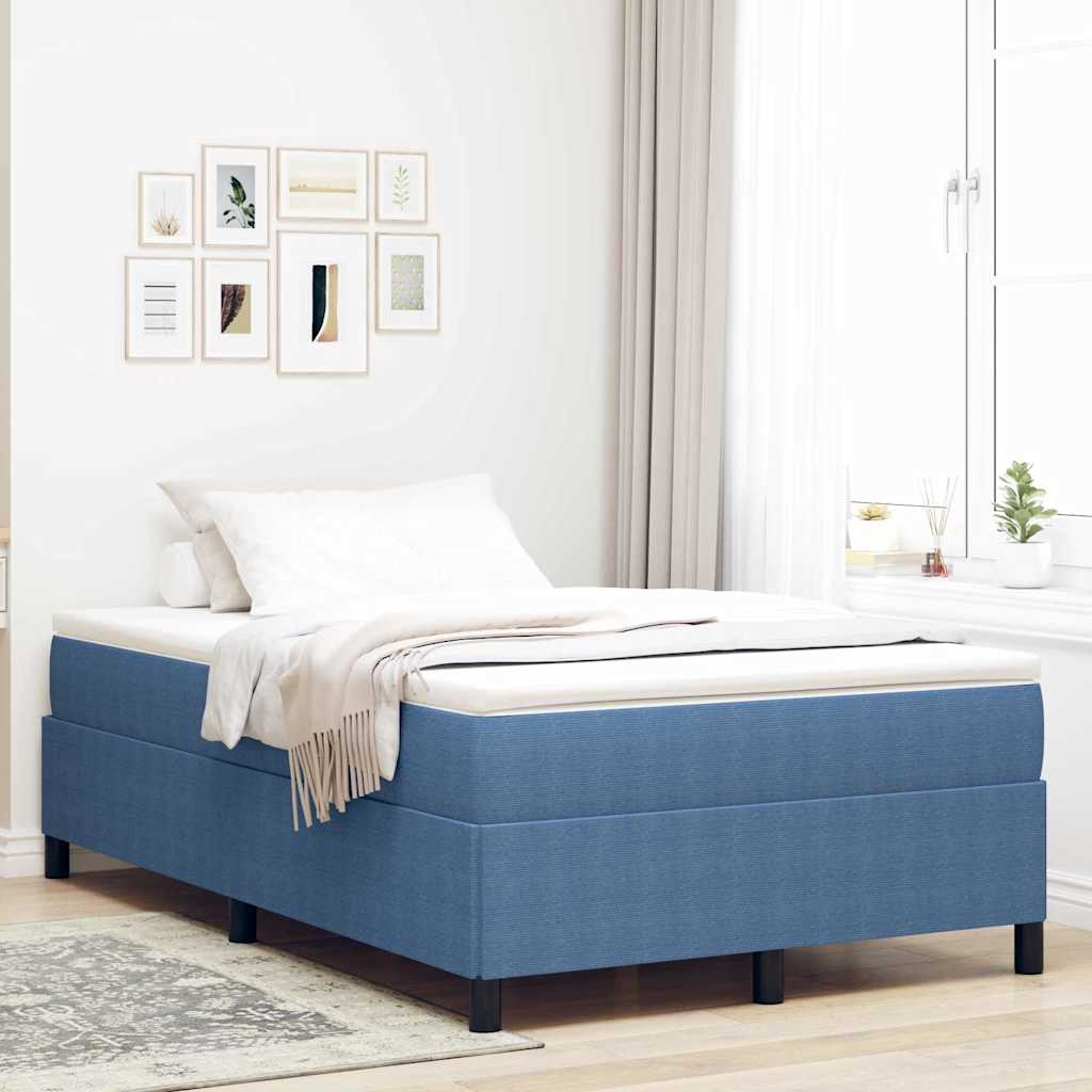 vidaXL Boxspringbett Hellgrau 80 x 200 cm Samt