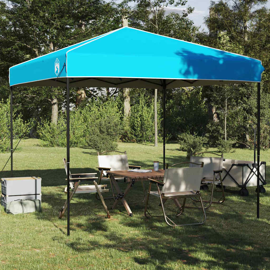 vidaXL Pavillon-Zelt Blau 243 x 243 x 251 cm Stoff