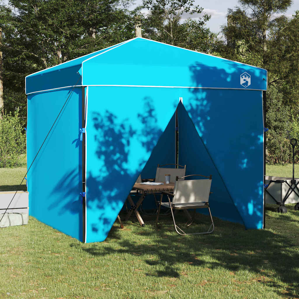 vidaXL Pavillon-Zelt Blau 243 x 243 x 251 cm Stoff