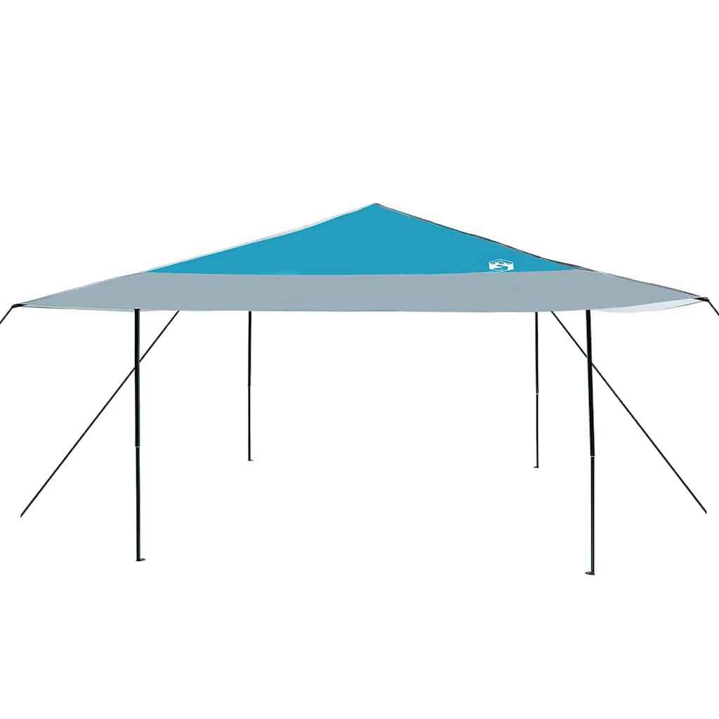 vidaXL Pavillon-Zelt Blau 395 x 395 x 251 cm Stoff