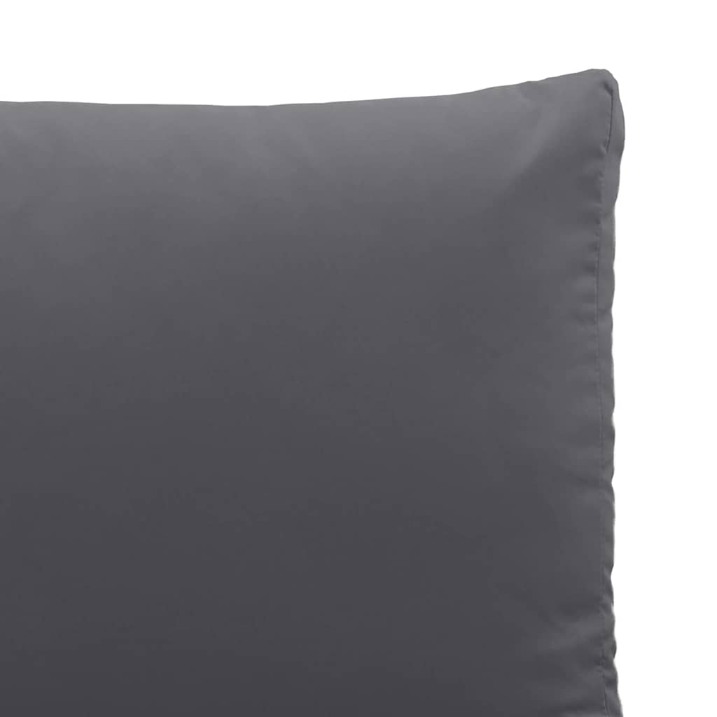 vidaXL Garten-Sofa mit Kissen Anthrazit 200,5 x 70 x 85,5 cm Stahl