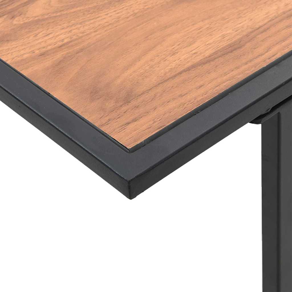 vidaXL Gartentisch Braun 100 x 55 x 70 cm Holz