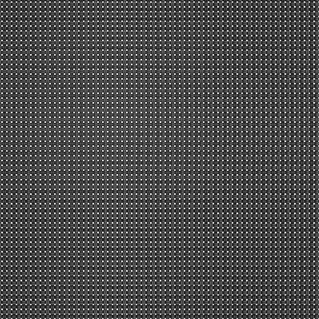 vidaXL Gartenmöbel mit Kissen Schwarz 70 x 71,5 x 71 cm Metall