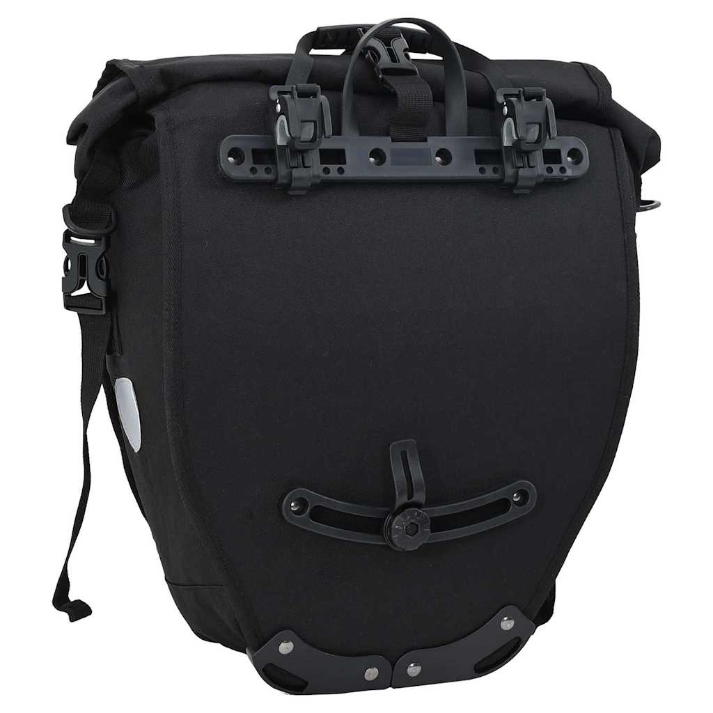 vidaXL Fahrradtasche Schwarz 32,5 x 17 x 57 cm Polyester