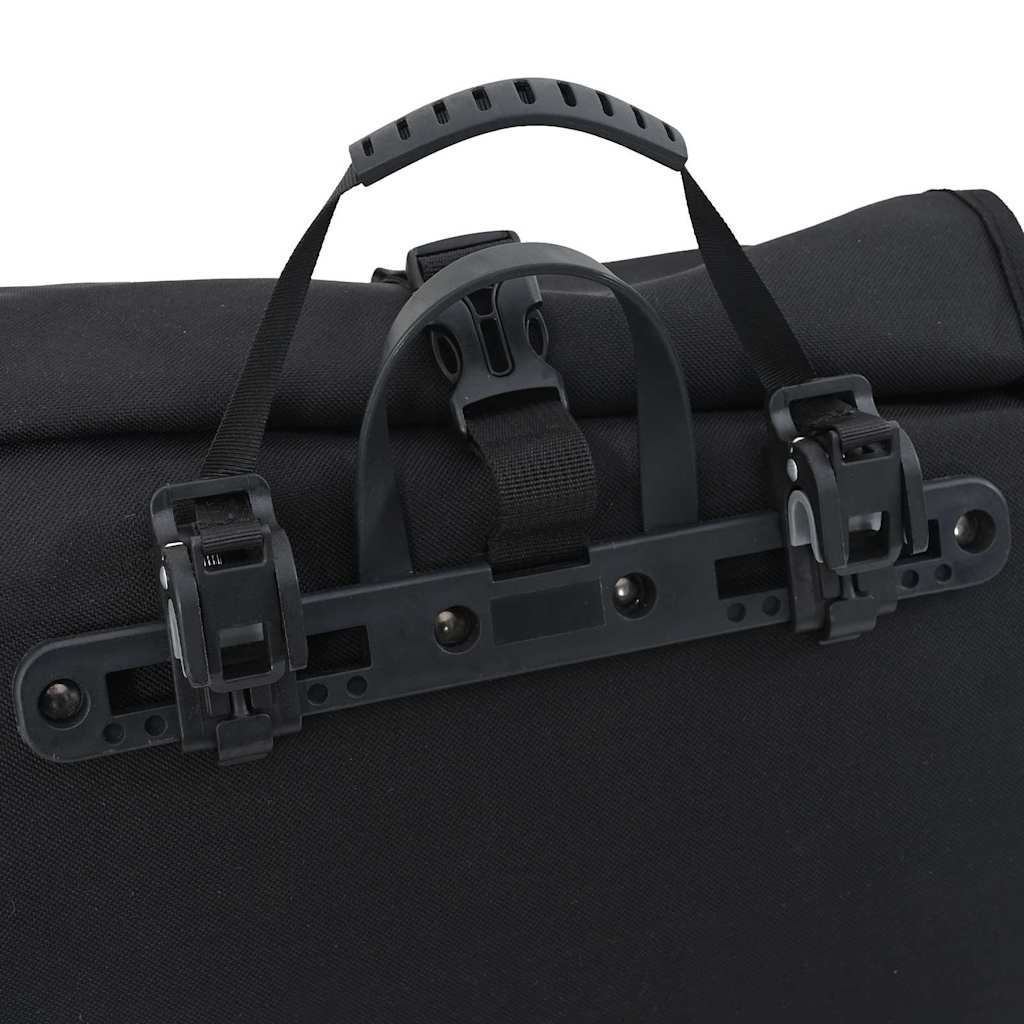 vidaXL Fahrradtasche Schwarz 32,5 x 17 x 57 cm Polyester