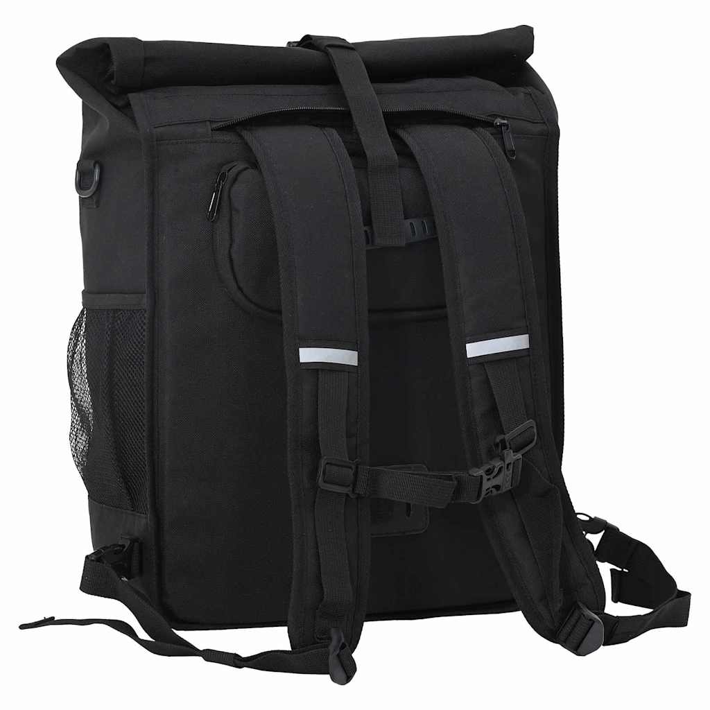 vidaXL Fahrradtasche Schwarz 33 x 16 x 60 cm Polyester