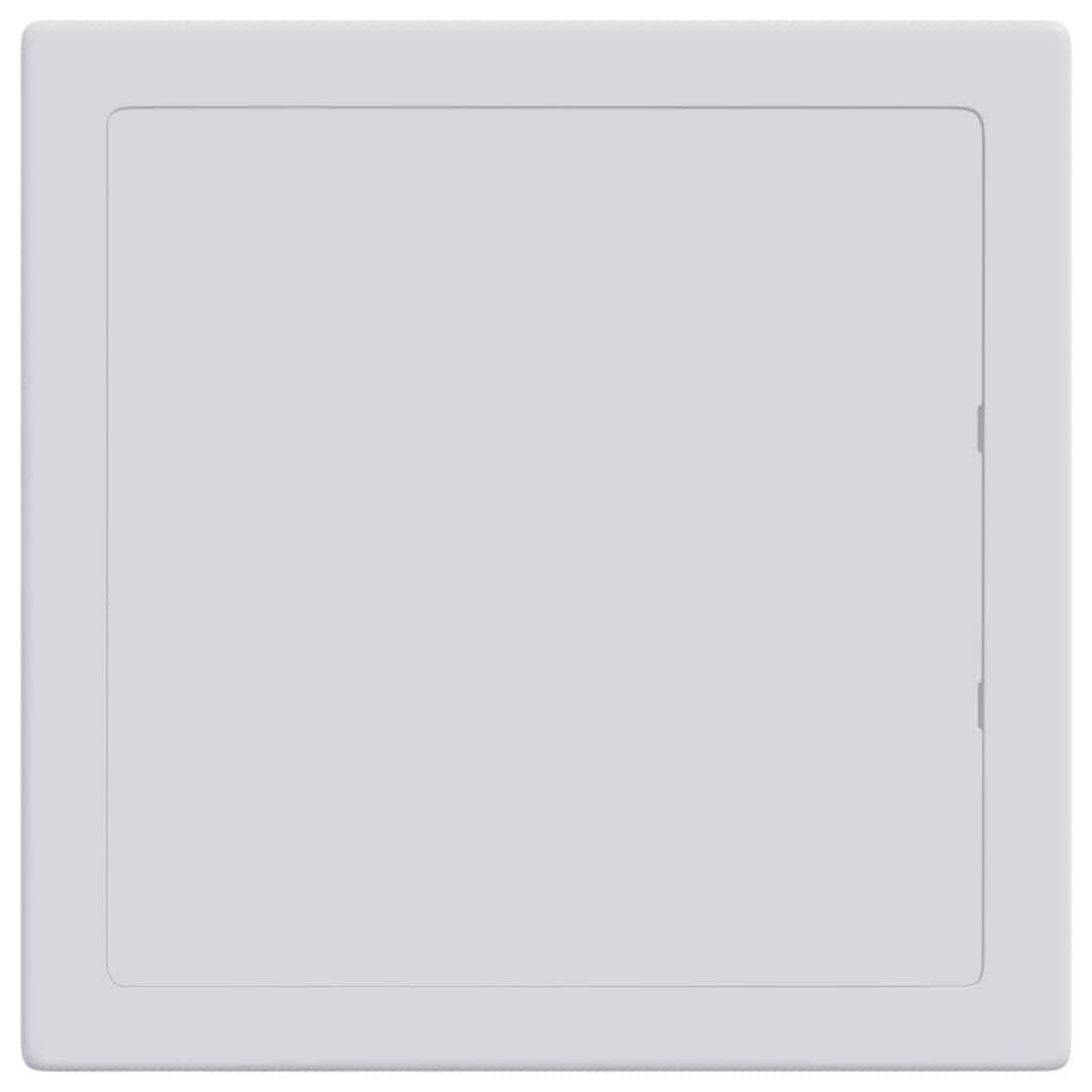 vidaXL Zugangs панели 2 pcs Weiß 15 x 15 cm ABS Kunststoff