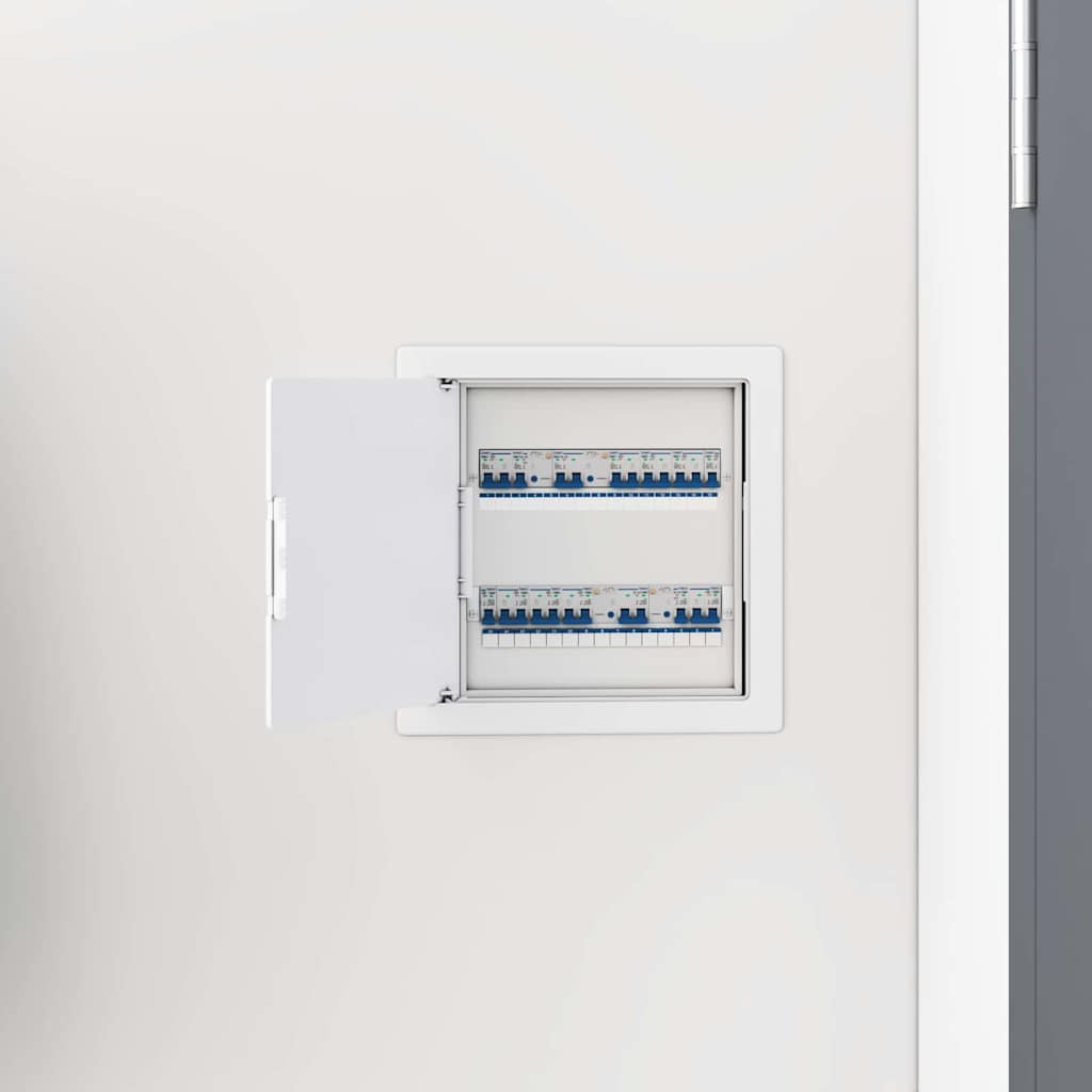 vidaXL Zugangs панели 2 pcs Weiß 15 x 15 cm ABS Kunststoff