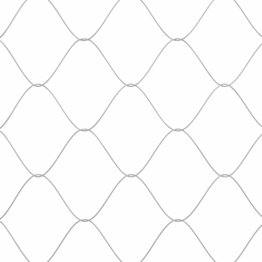 vidaXL Hundekäfig Silber 200 x 200 x 200 cm Verzinkter Stahl