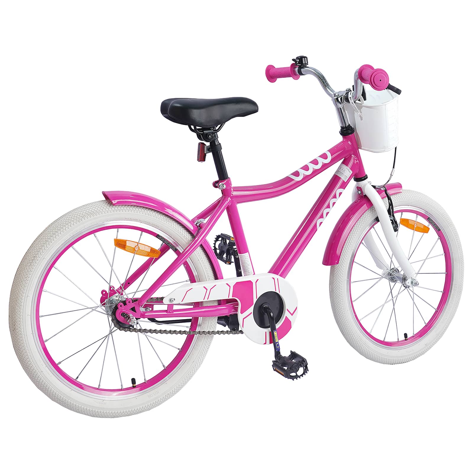 vidaXL Kinderfahrrad 20 Zoll für 6-11 Jahre alt Rosa
