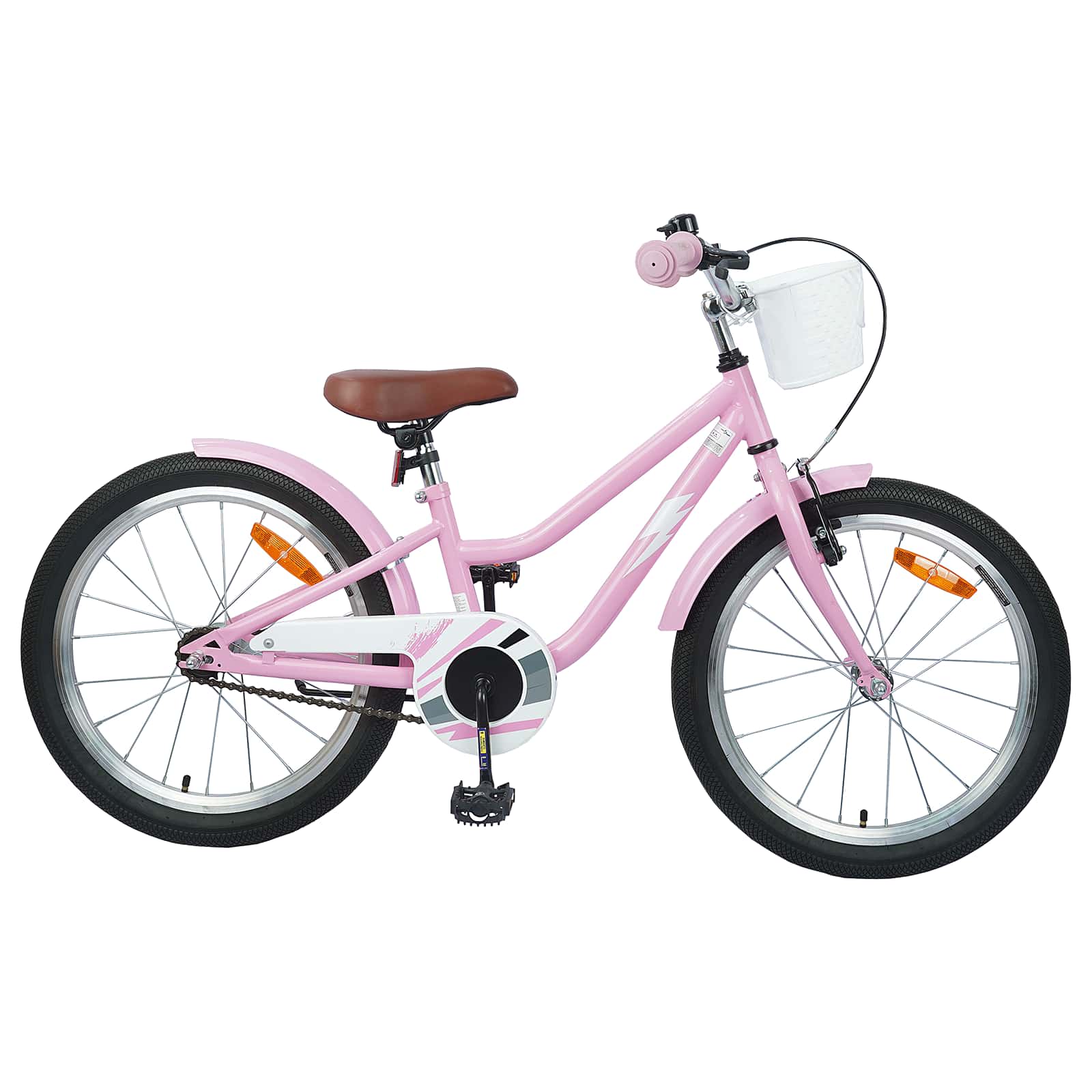 vidaXL Kinderfahrrad 20 Zoll für 6-11 Jahre alt Hellrosa