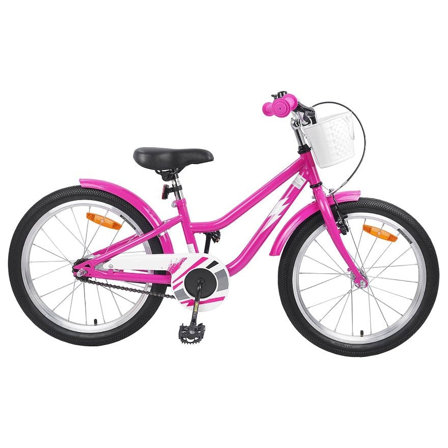 vidaXL Kinderfahrrad 20 Zoll für 6-11 Jahre alt Hellrosa