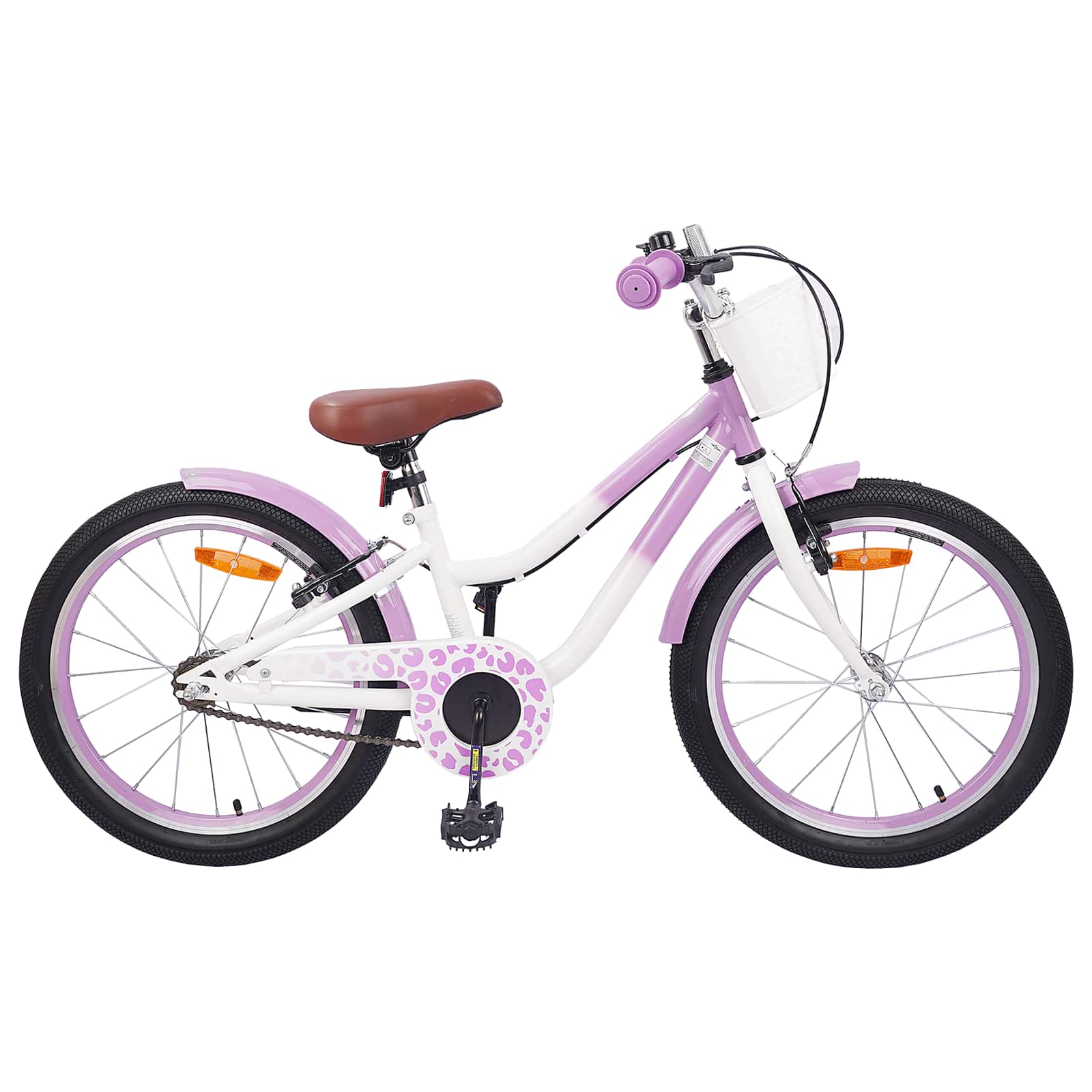 vidaXL Kinderfahrrad 20 Zoll für 6-11 Jahre alt Dunkelrosa