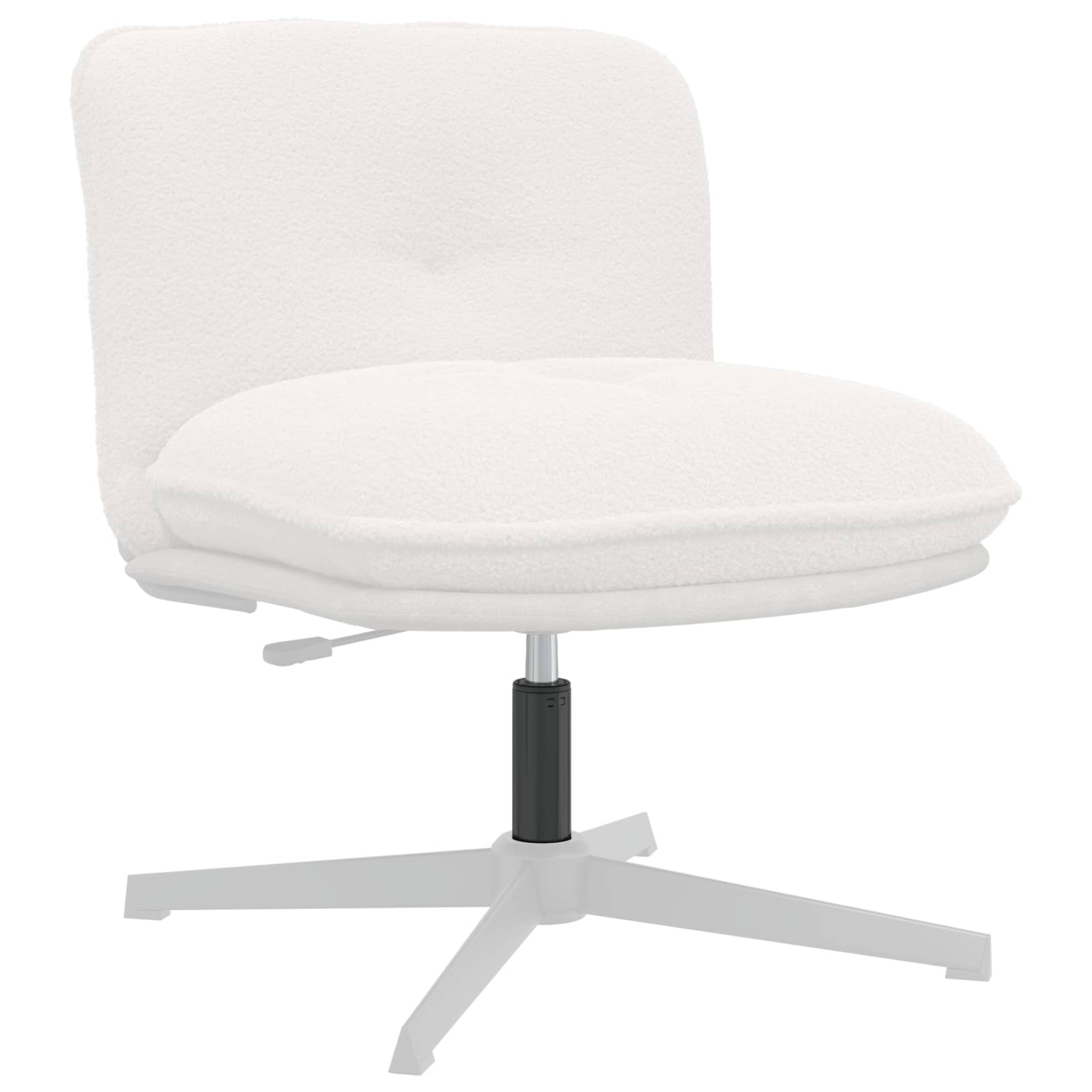 vidaXL Bürostuhl Gaszylinder Schwarz 239-309 mm Eisen