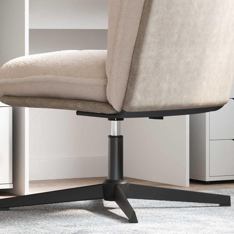 vidaXL Bürostuhl Gaszylinder Schwarz 239-309 mm Eisen