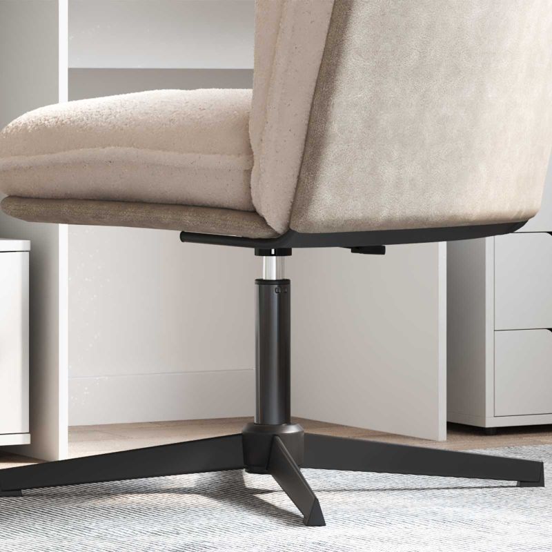 vidaXL Bürostuhl Gaszylinder Schwarz 239-309 mm Eisen