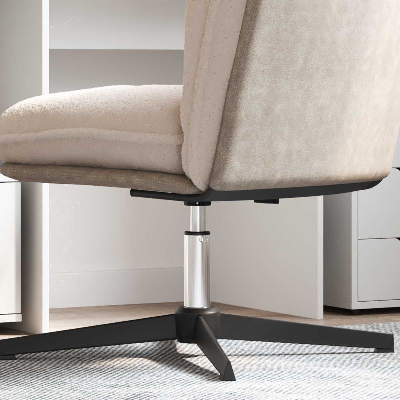 vidaXL Bürostuhl Gaszylinder Schwarz 239-309 mm Eisen