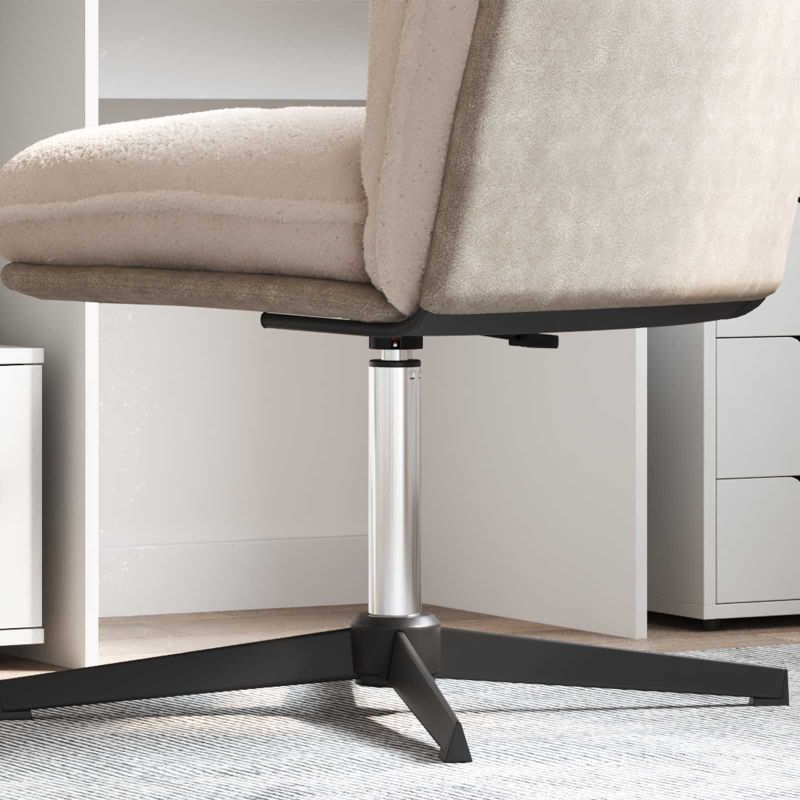 vidaXL Bürostuhl Gaszylinder Schwarz 239-309 mm Eisen