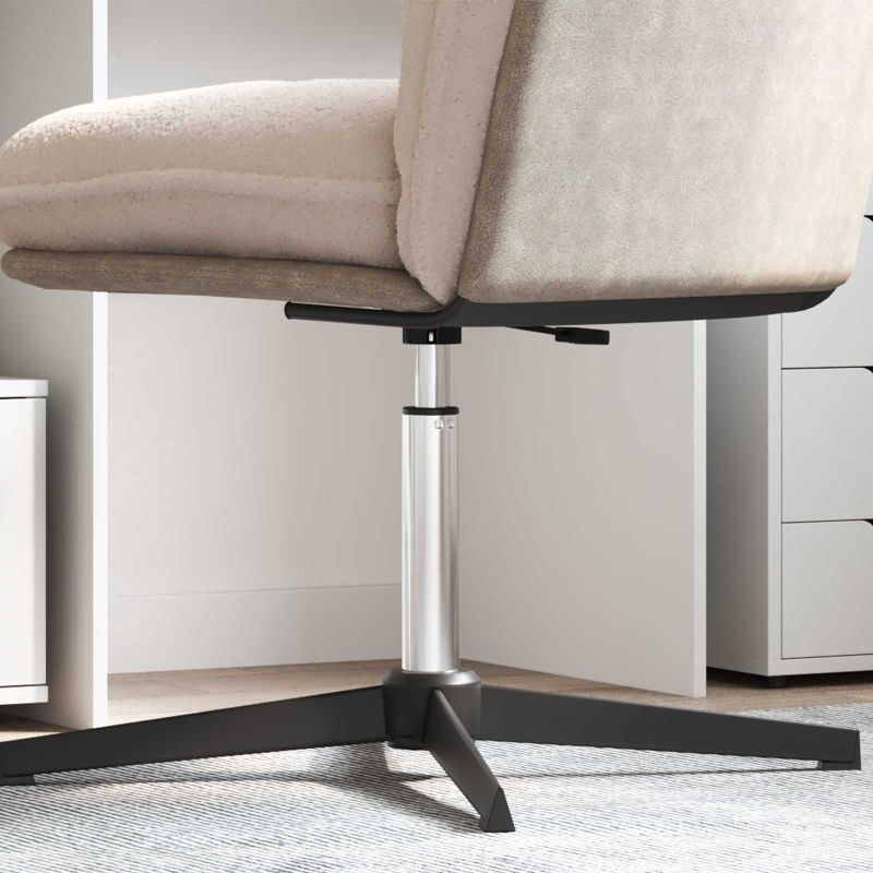 vidaXL Bürostuhl Gaszylinder Schwarz 239-309 mm Eisen