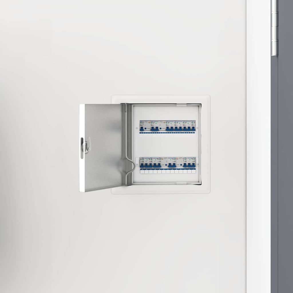 vidaXL Zugangsklappe 2 pcs Weiß 63 x 33 x 3 cm Stahl