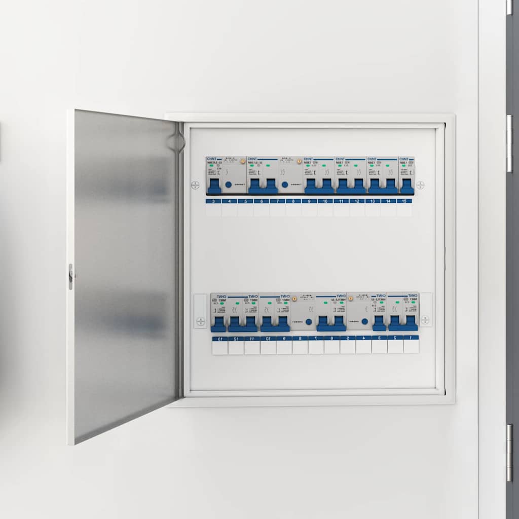 vidaXL Zugangsklappe 2 pcs Weiß 63 x 33 x 3 cm Stahl