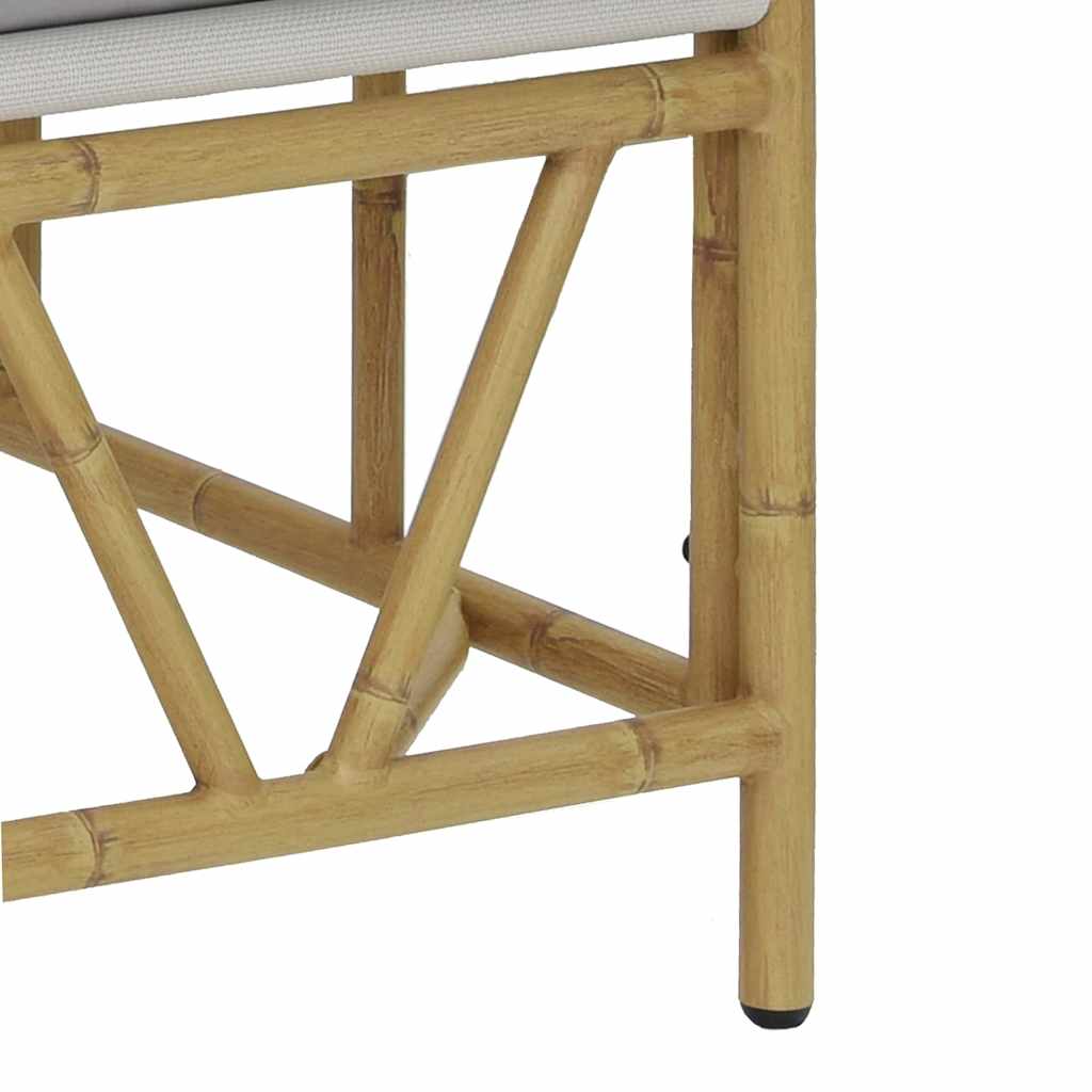 vidaXL Gartenstuhl 2 pcs Hellgrau 75 x 75 x 71 cm Stahl