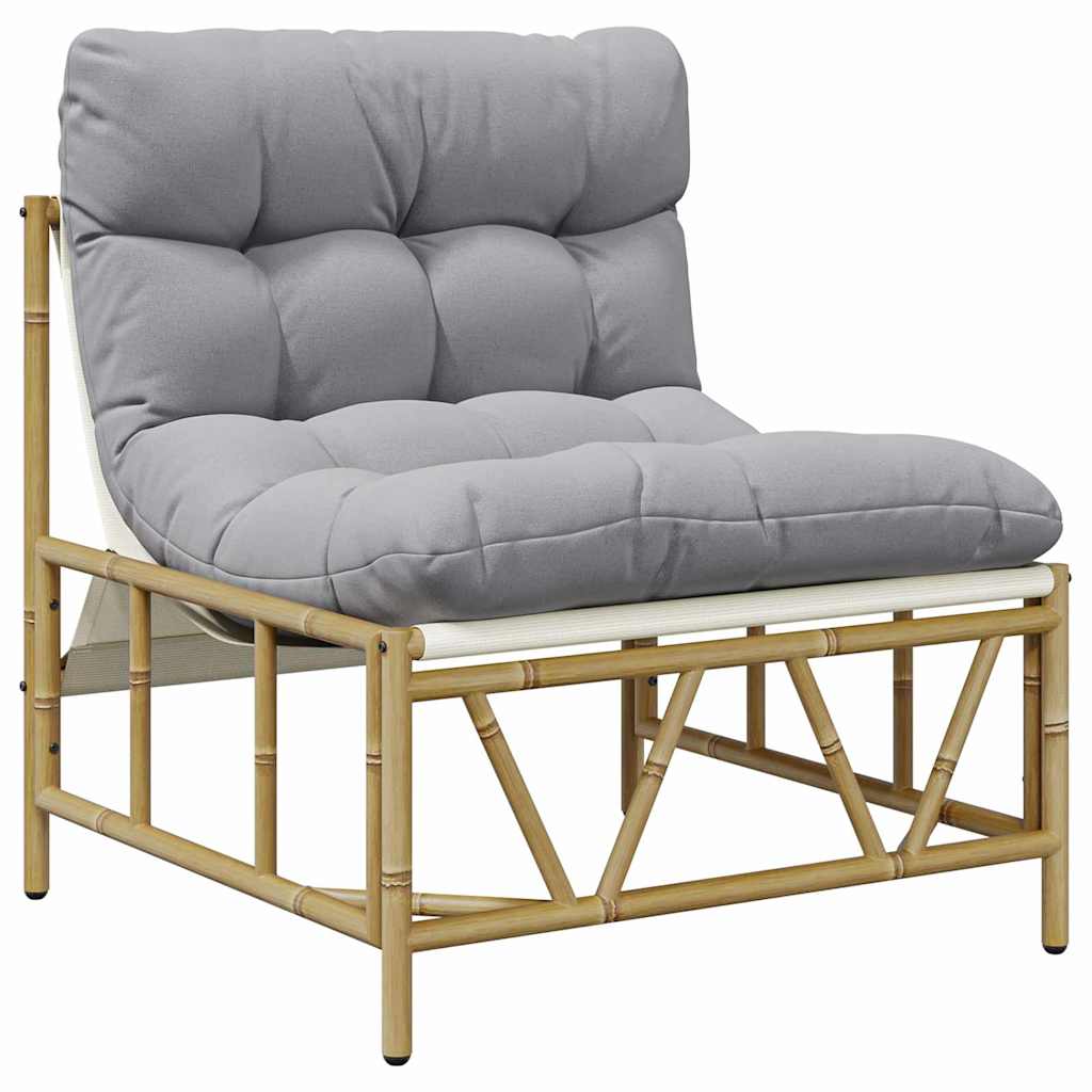 vidaXL Gartenstuhl 2 pcs Hellgrau 75 x 75 x 71 cm Stahl