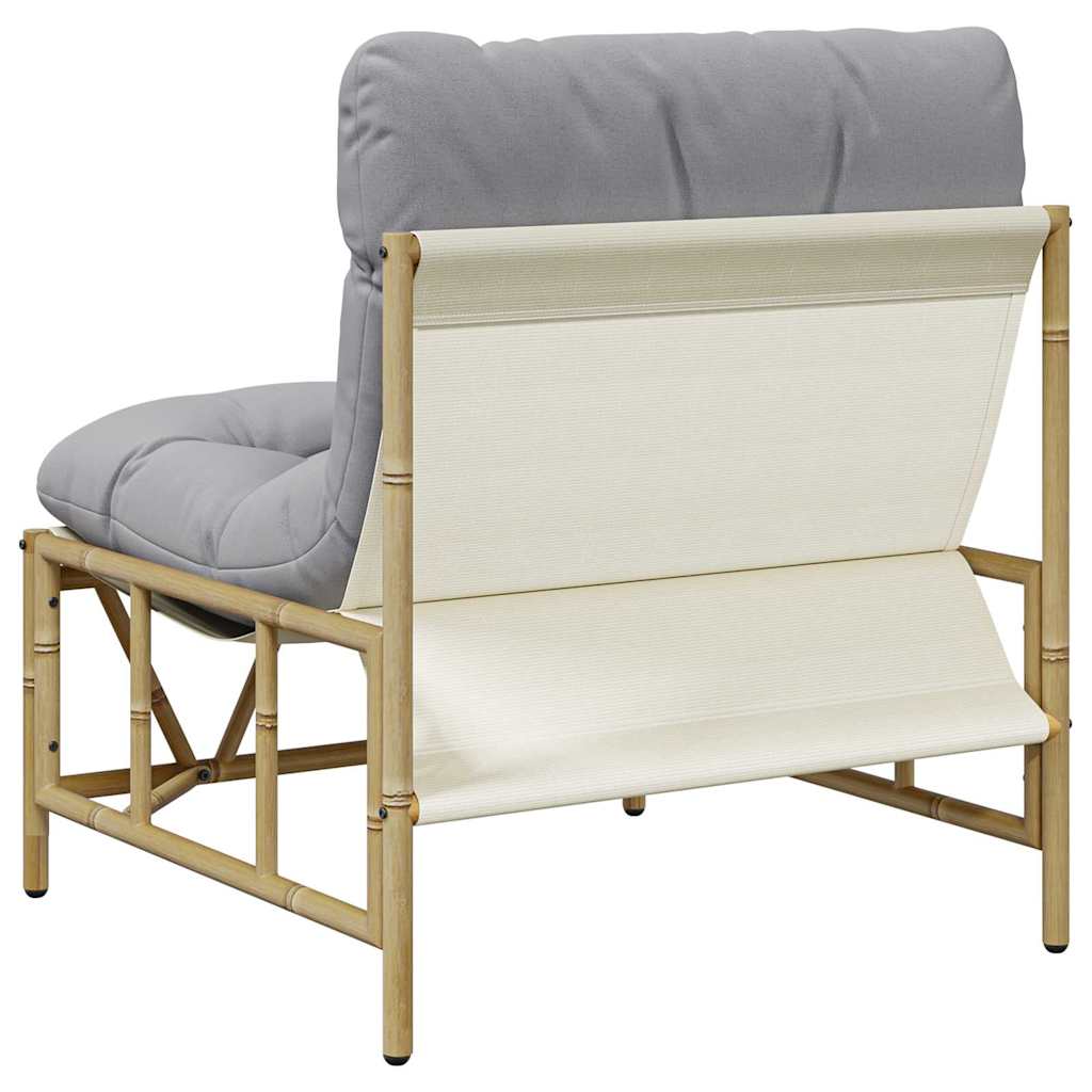 vidaXL Gartenstuhl 2 pcs Hellgrau 75 x 75 x 71 cm Stahl