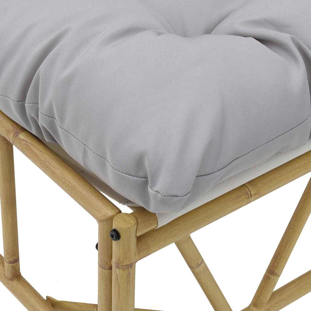 vidaXL Gartenstuhl 2 pcs Hellgrau 75 x 75 x 71 cm Stahl