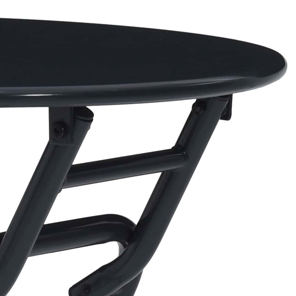 vidaXL Gartentisch Anthrazit 50 x 50 x 72 cm Metall