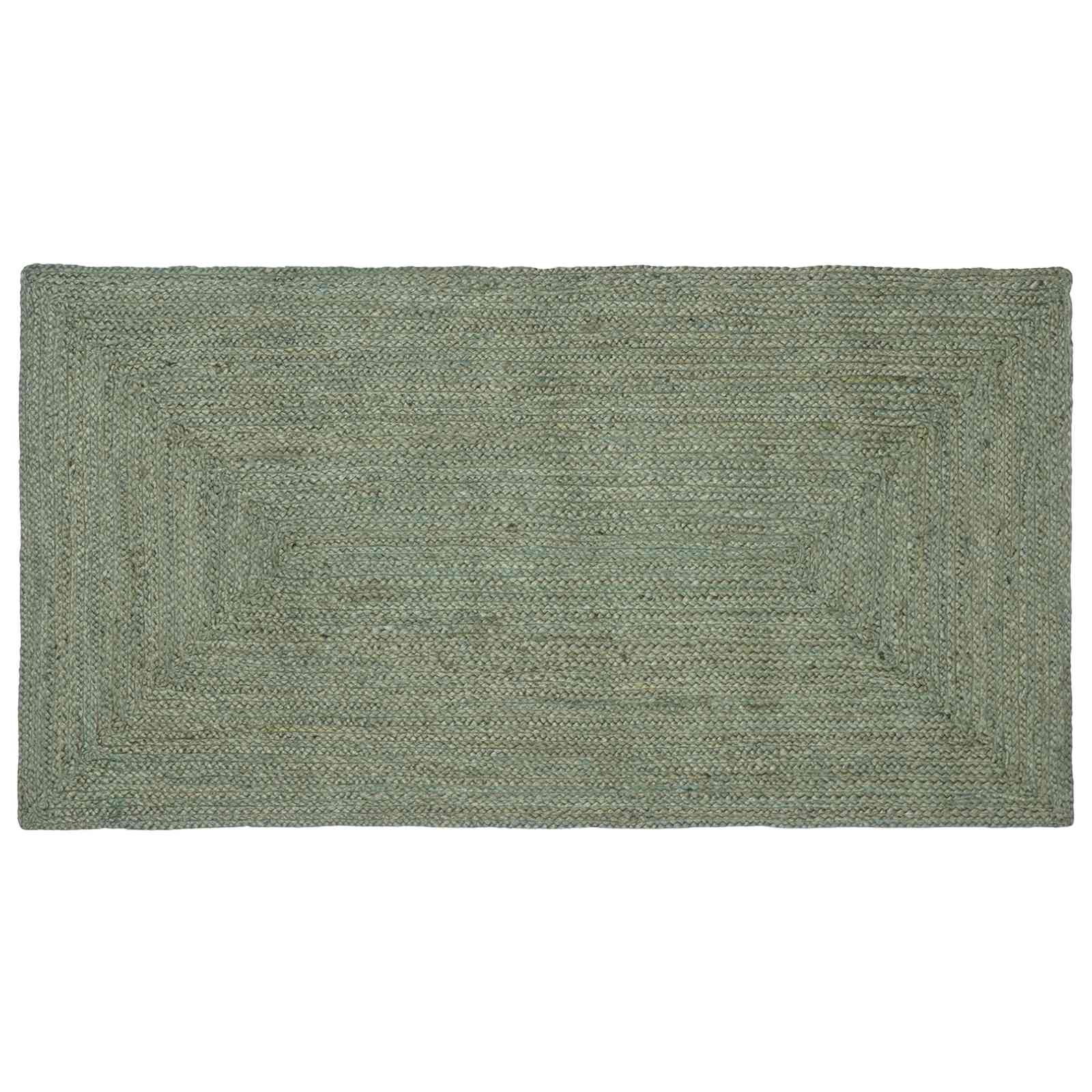 Teppich Handgefertigt Jute Natur 80x160 cm