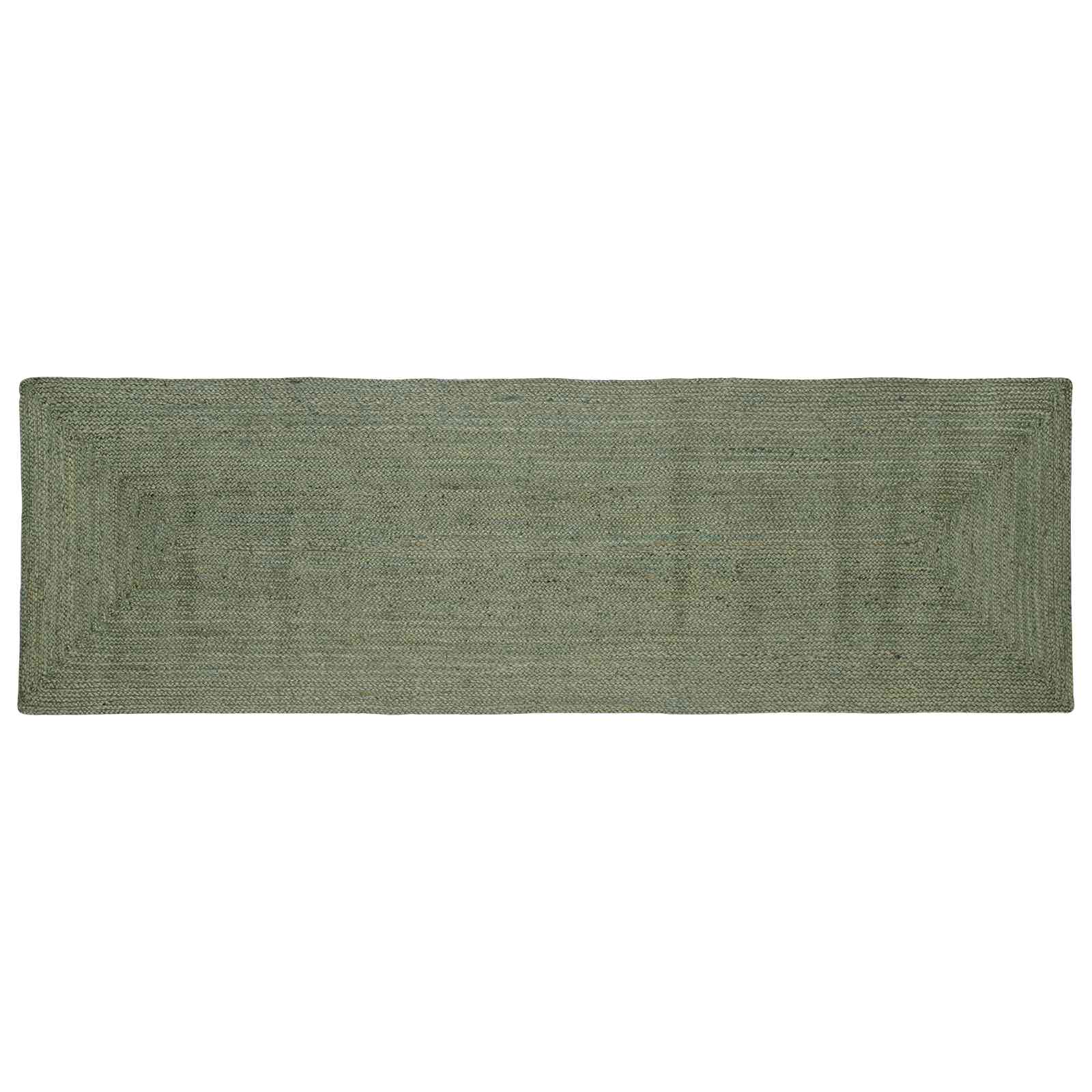 Teppich Handgefertigt Jute Natur 80x160 cm