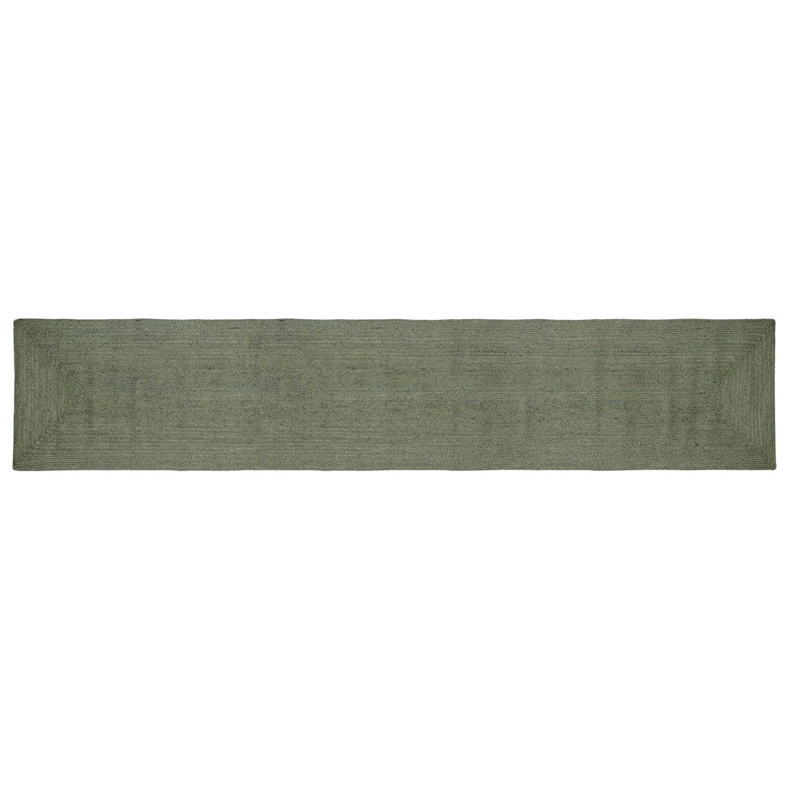 Teppich Handgefertigt Jute Natur 80x160 cm