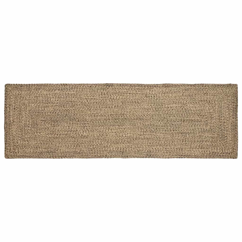vidaXL Bereichsteppich Braun 60 x 110 cm Jute