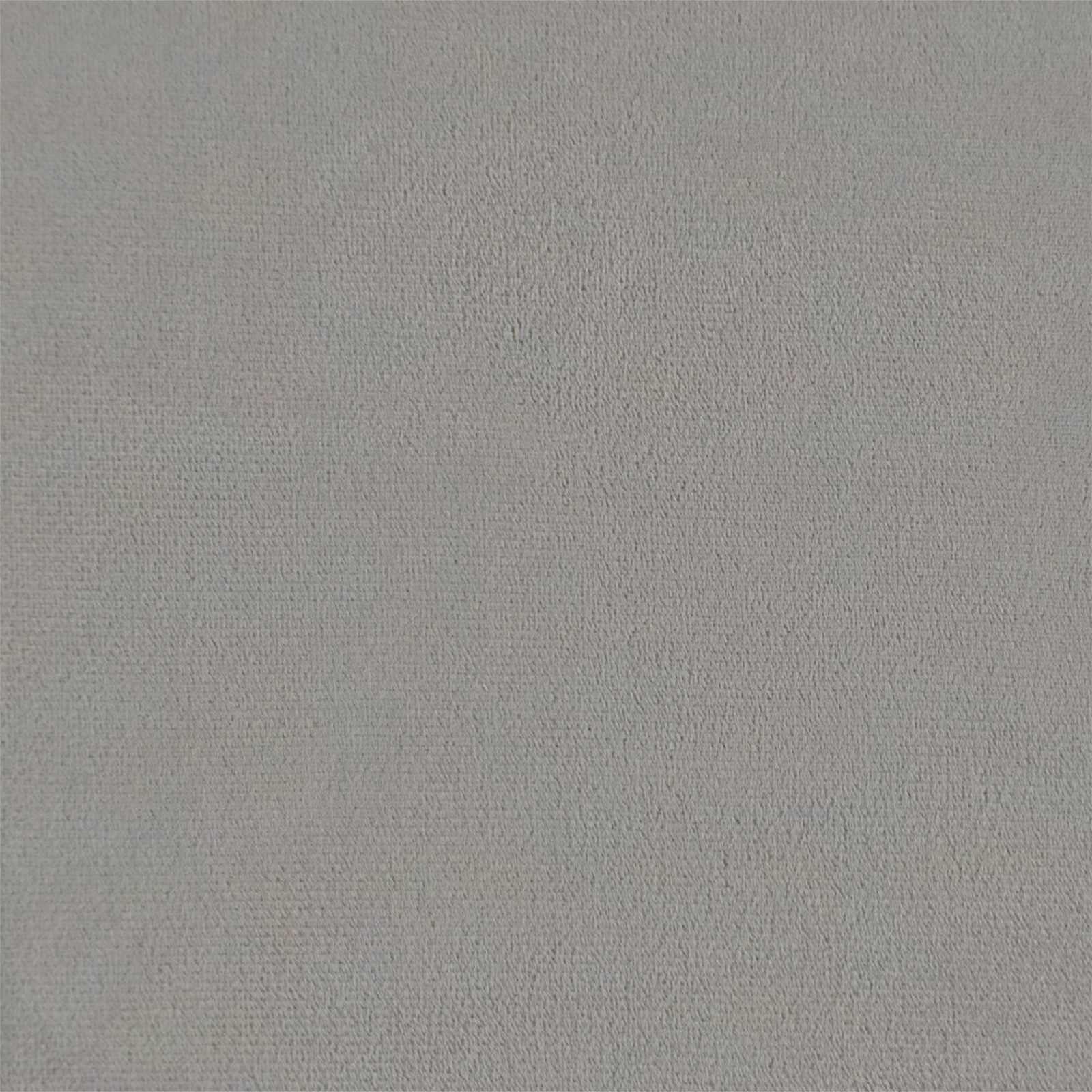 vidaXL Kinderbettgestell mit Kopfteil Hellgrau 70 x 140 cm Samt