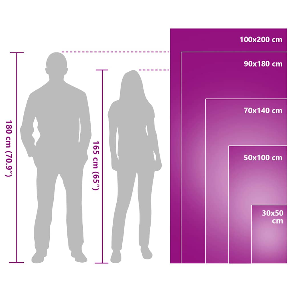vidaXL Sporthandtücher 2 pcs Dunkelgrau 90 x 180 cm