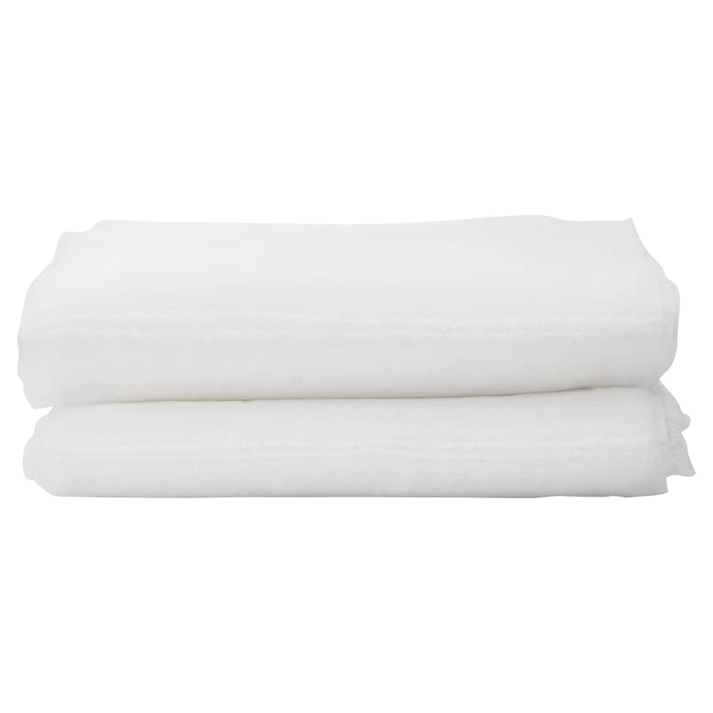 vidaXL Insektennetz Weiß 2 x 5 m Polyethylen