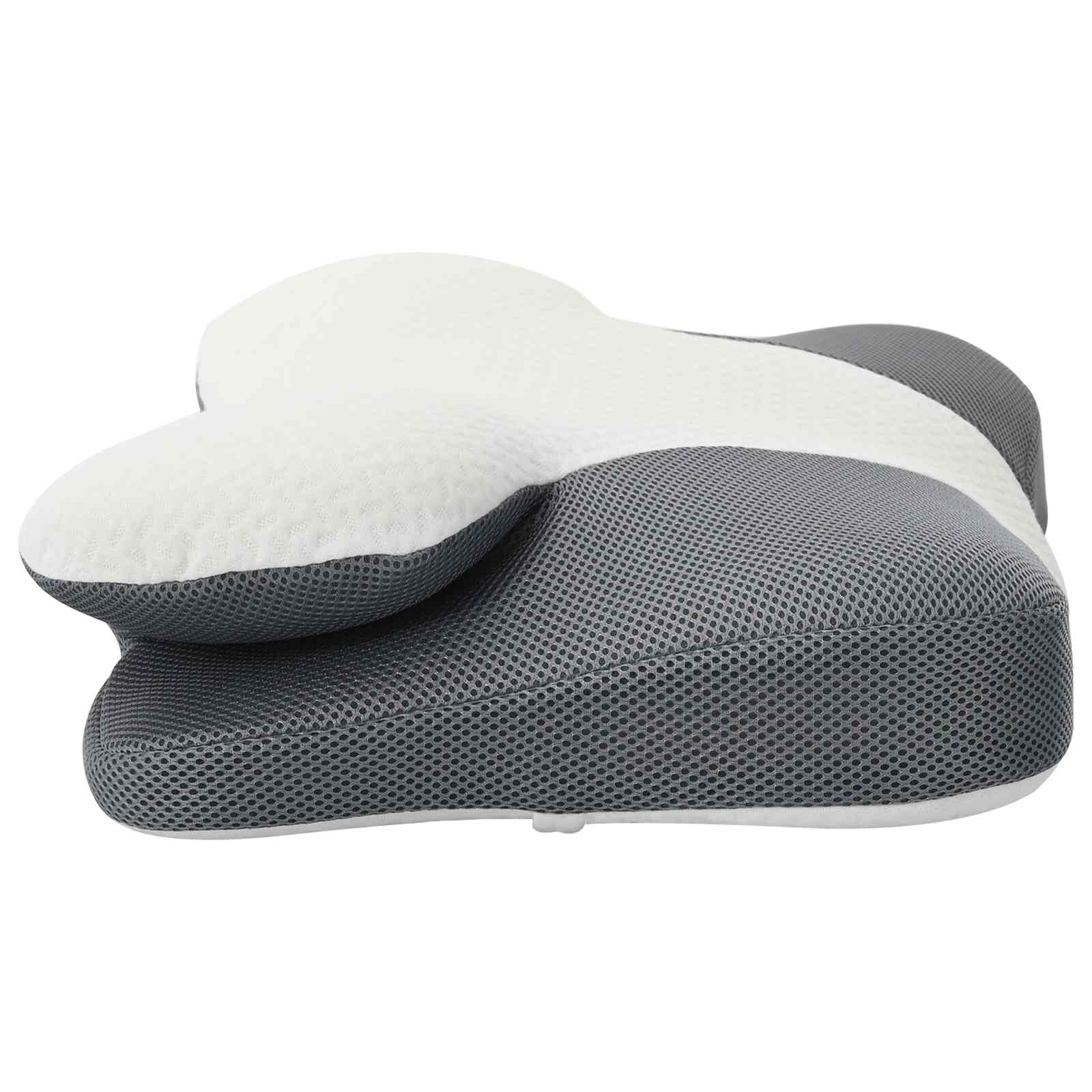 vidaXL Kopfkissen mit Kissen Weiß 59 x 38 x 14 cm Polyester