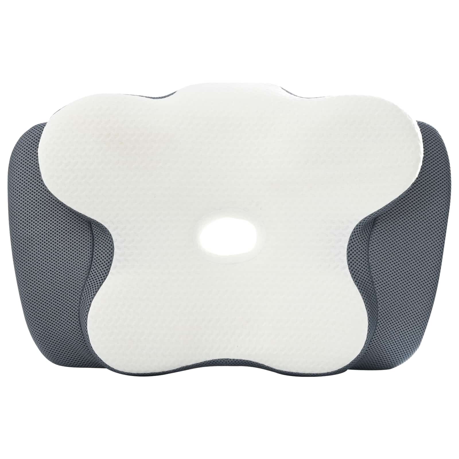 vidaXL Kopfkissen mit Kissen Weiß 60 x 37 x 13 cm Polyester