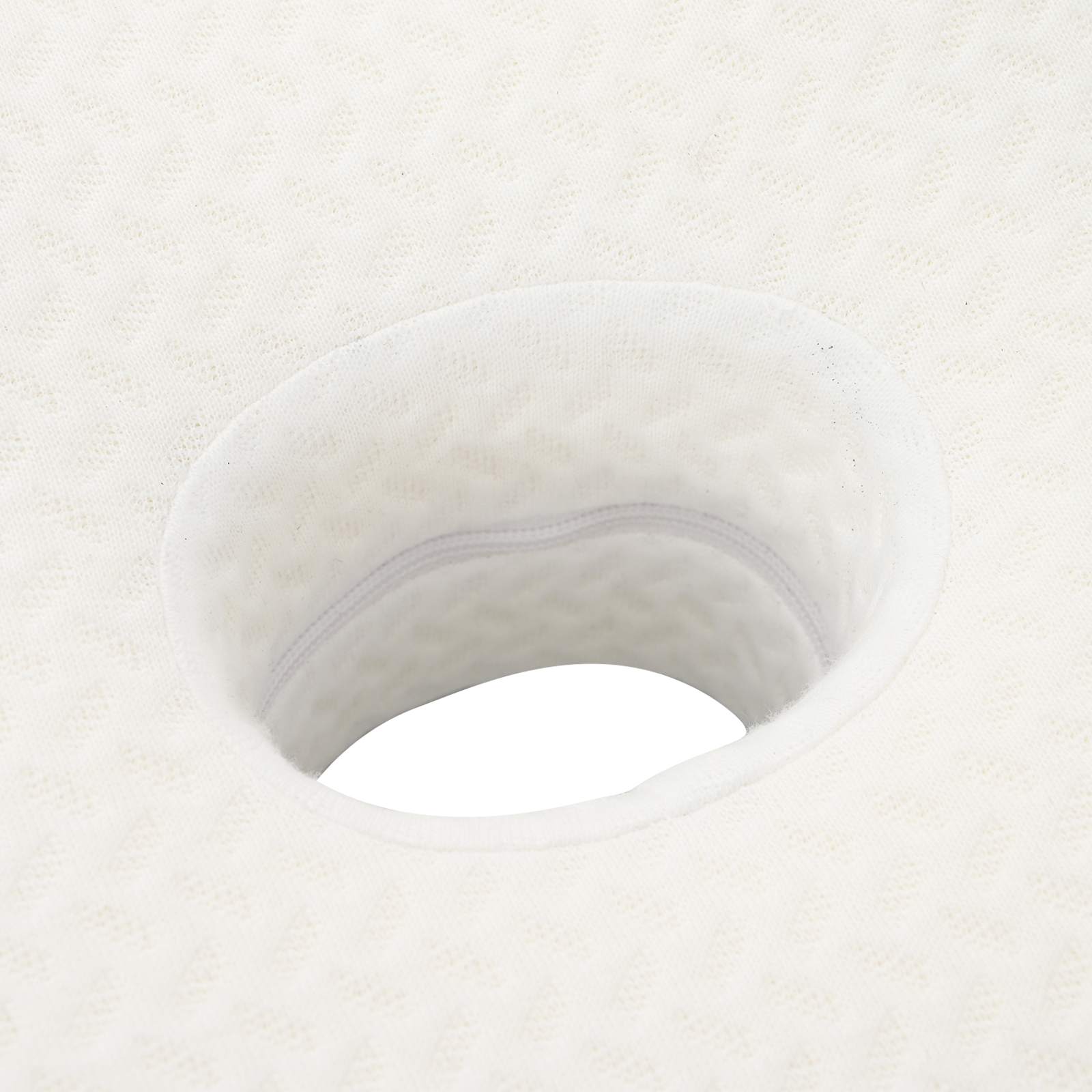 vidaXL Kopfkissen mit Kissen Weiß 60 x 37 x 13 cm Polyester