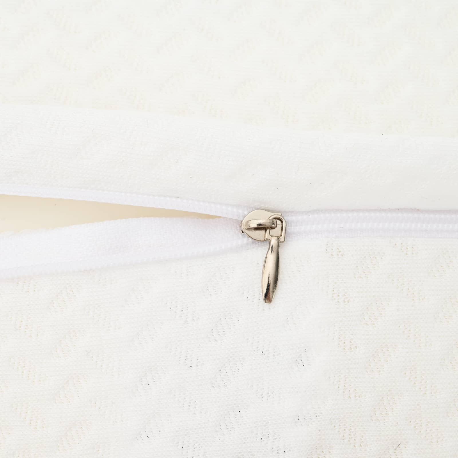 vidaXL Kopfkissen mit Kissen Weiß 60 x 34 x 11 cm Polyester