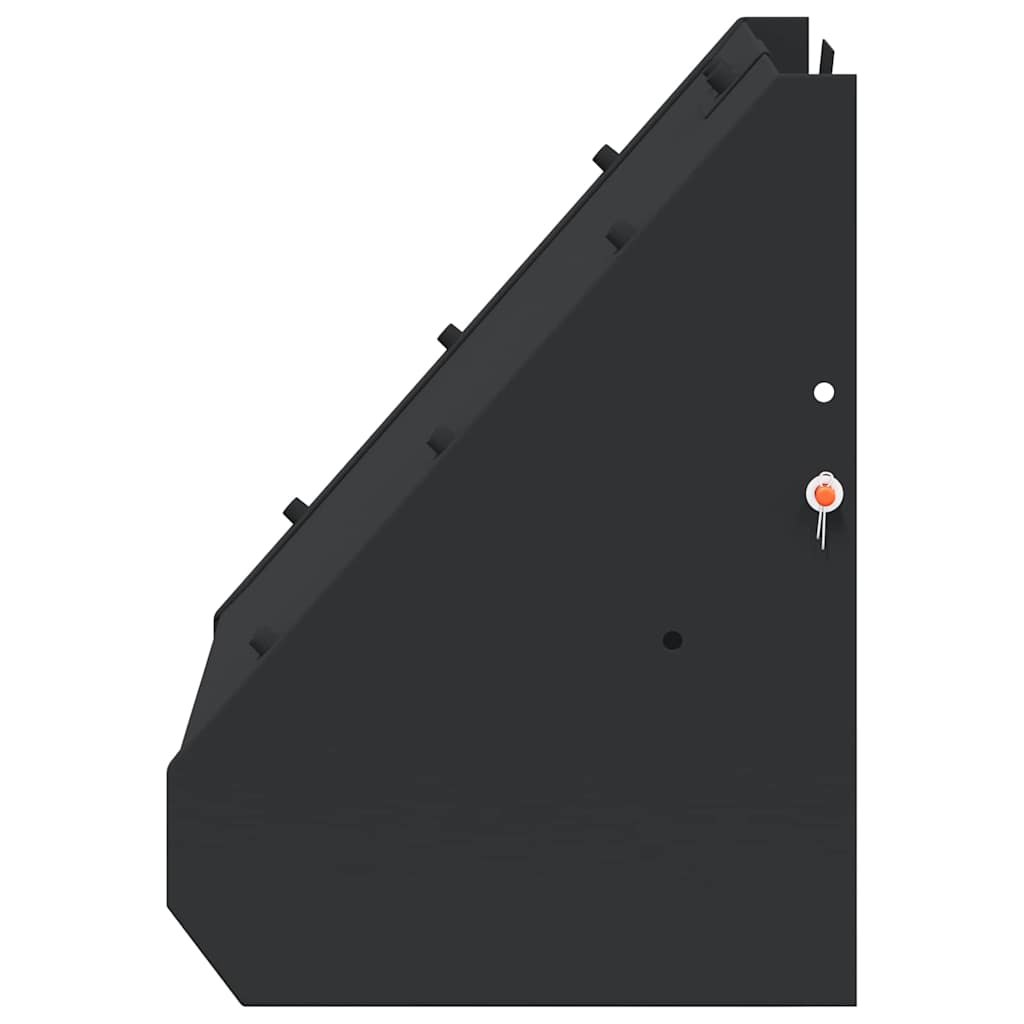 Kugelfang Schwarz 31 x 23 x 31,5 cm Stahl
