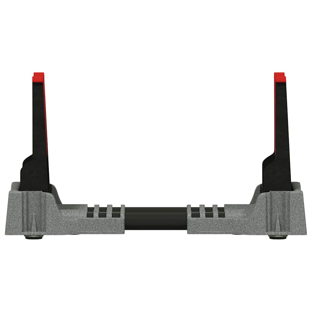 vidaXL Schießauflage Verstellbar Grau 46 x 14 x 19,5 cm Kunststoff