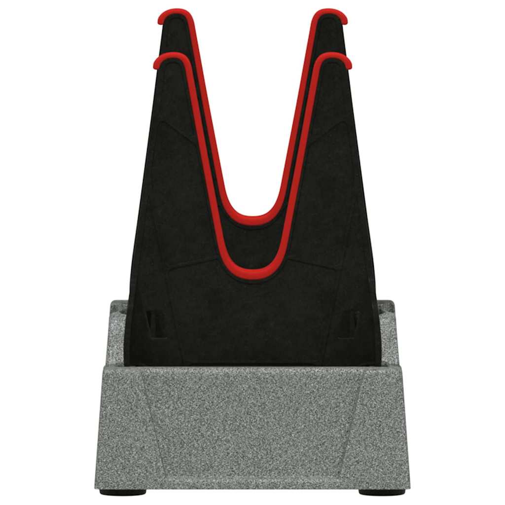 vidaXL Schießauflage Verstellbar Grau 46 x 14 x 19,5 cm Kunststoff