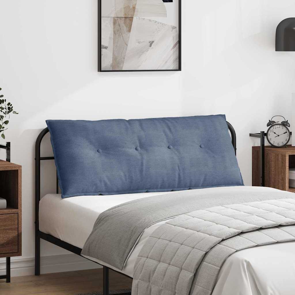 vidaXL Rücken Kissen Hellgrau 50 x 45 cm Cordstoff