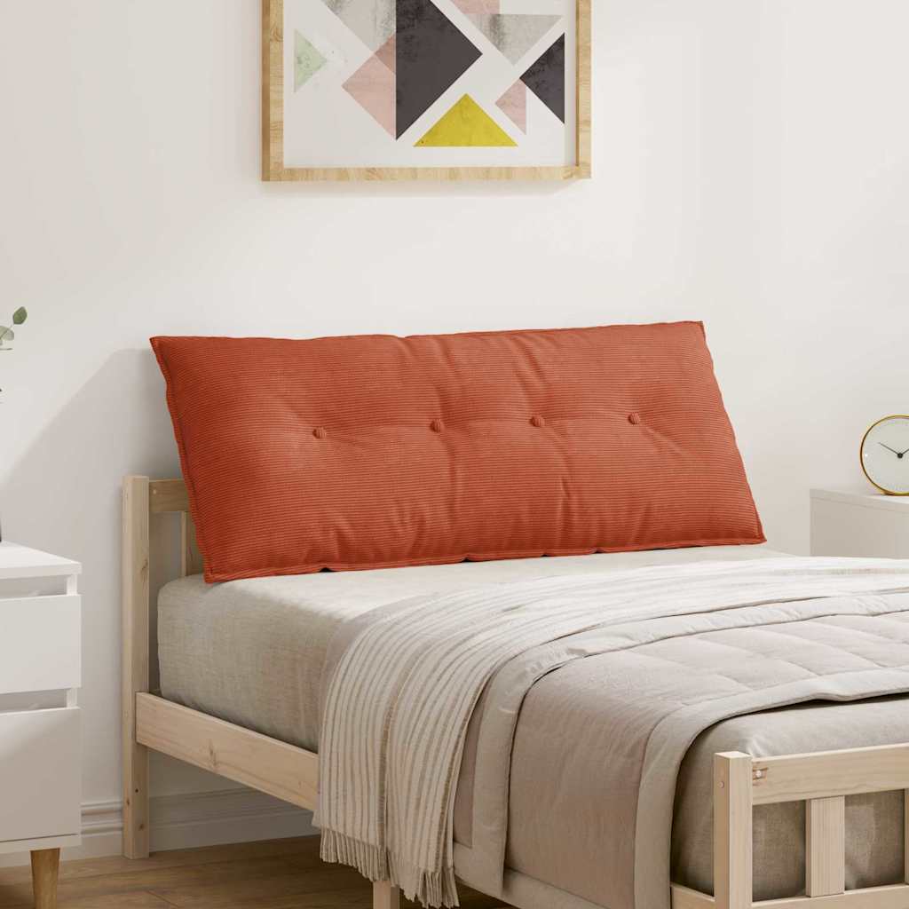 vidaXL Rücken Kissen Hellgrau 50 x 45 cm Cordstoff