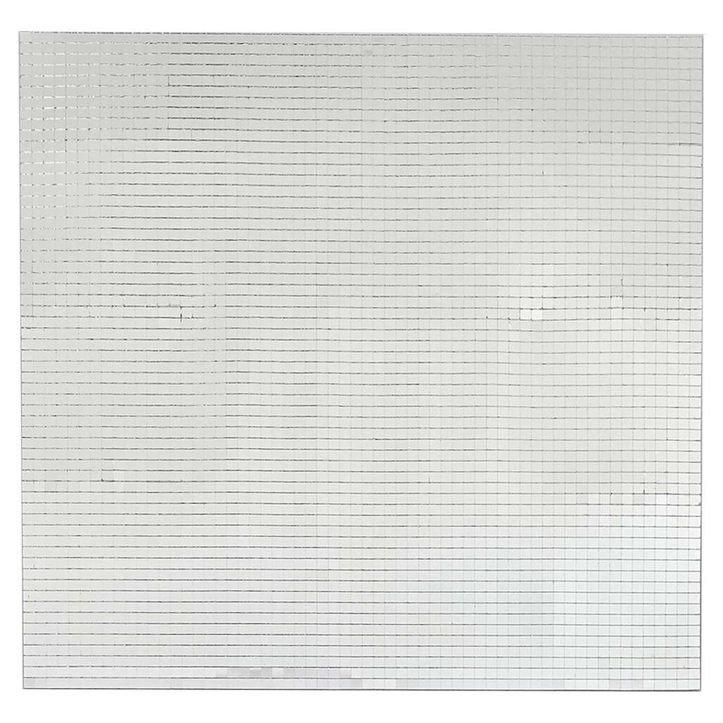 vidaXL Spiegel-Mosaikfliese Geometrisch 3 pcs Silber 30 x 30 cm Glas